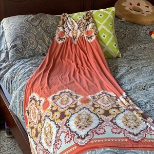 Soma Fun Printed Maxi Dress